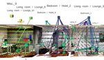 Incremental 3D scene graph construction for high-level planning